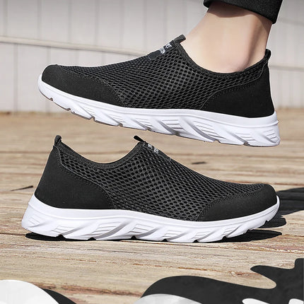 YRZL New Running Shoes for Men Breathable Sports Shoes Light Weight Fashion Summer Breathable Sneakers for Men Plus Size 39-46