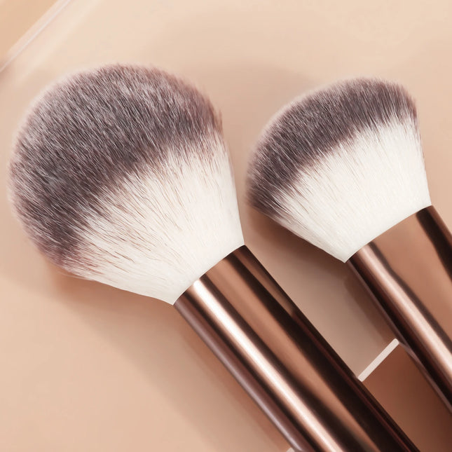 13PCS Makeup Brush Set Foundation Concealer Powder Eyeshadow Blush Brush Kabuki Blending Cosmetic Beauty Tool for Face