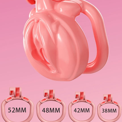 Breathable Resin Male Chastity Cage Anti Removal Anti Cheating 4 Size Rings Abstinence Lock Bondage Toys for Men