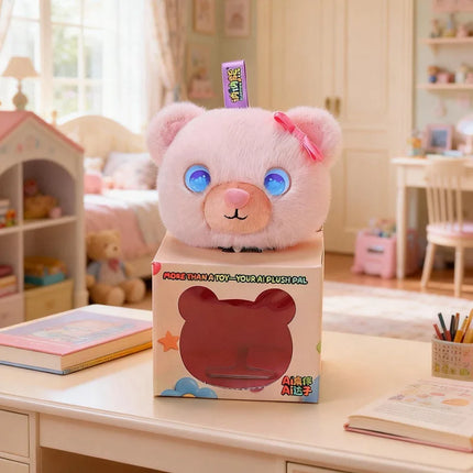 AI Plush Pig Toy Smart Interactive AI Chat Emotional Companion Stuffed Plush Educational Desk Companion Kids Gift