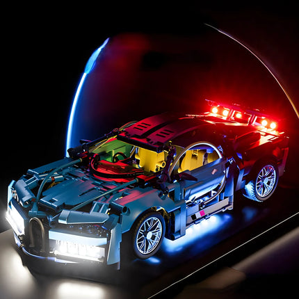 1:14 Building Blocks Roadster RC Toy Car Building Blocks Toy Birthday Gift MOC Roadster Model 1310Pcs