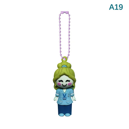 1PC Ampoule Bottle Opener Keychain - Syringe-Shaped Cutter Aid for Nurse Doctor Medication Vial Breaker"