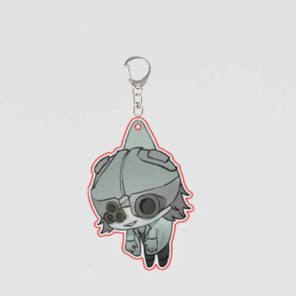 RE9 RE Game Leon Claire Acrylic Keychain Zombie Survival Horror Game Fans Gift Backpack Pendant Anime Cosplay Accessories