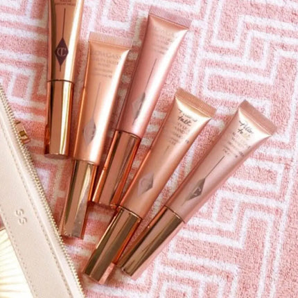 Liquid Highlight Shadow Pen Compact Skin-friendly Facial Contours Makeup Lasting Setting Honey Powder Soft Texture Beauty Tool