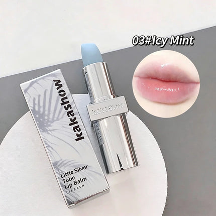 Kakashow Temperature Color Change Lip Balm Hydrating Moisturizing Fade Lip Lines Anti-Cracking Lip Care