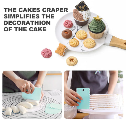 15Pcs/Set Pastry Sleeves Bags Reusable Confectionery Nozzles Piping Pocket DIY Cream Squeezing Leak Bag Cake Bakery Supplies