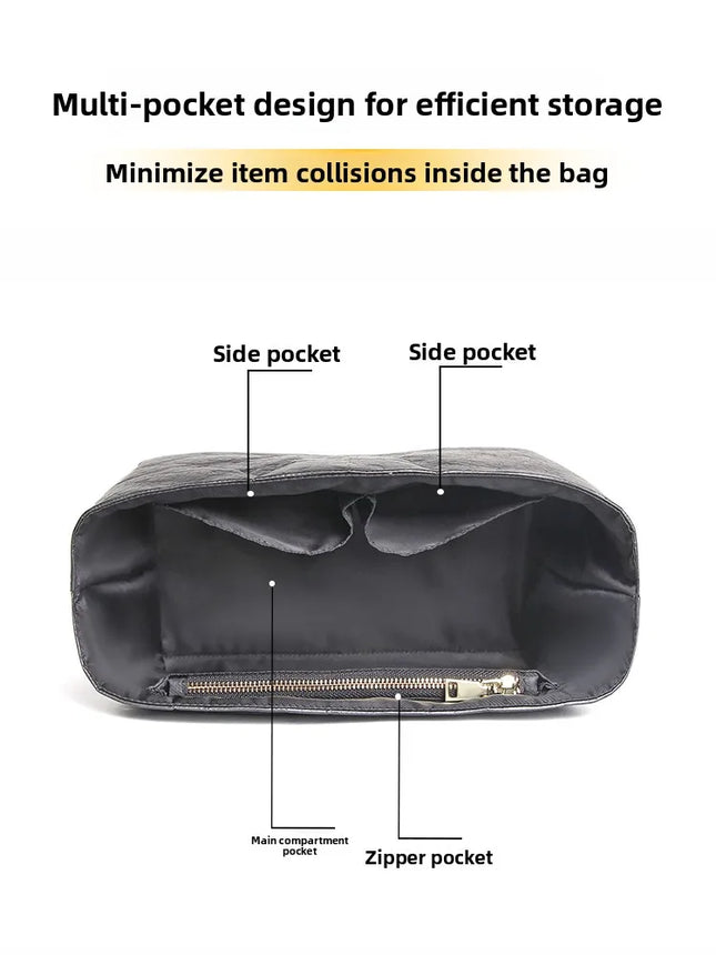 MK Sloan Basket Inner Bag Organizer - Ultra-Light Tote Insert Storage / Sac Intérieur MK Sloan - Organisateur Léger