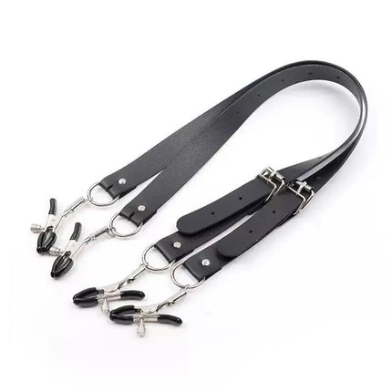 BDSM Labia Spreader Clip Nipple Clitoris Onto Clitoris SM Bondage Spread Pussy Open Vagina Stimulator For Women Adult Sex Toys