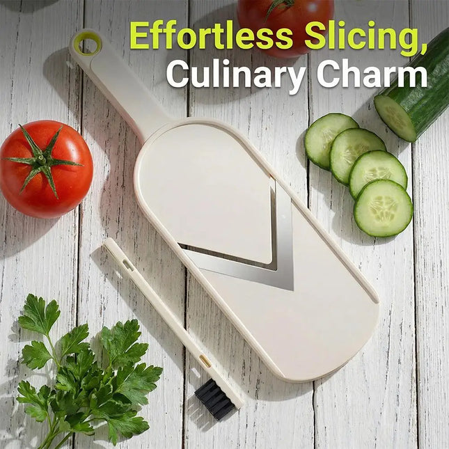 Multifunctional Vegetable Mandoline Slicer Kitchen Grater for Cabbage, Carrot, Potato, Cucumber, Food Chopper & Shredder