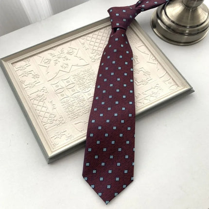 Stripes Squares Small Flowers Various Patterns Fashion Trends Daily Student Uniforms Accessories Ties Personalized Simplicity
