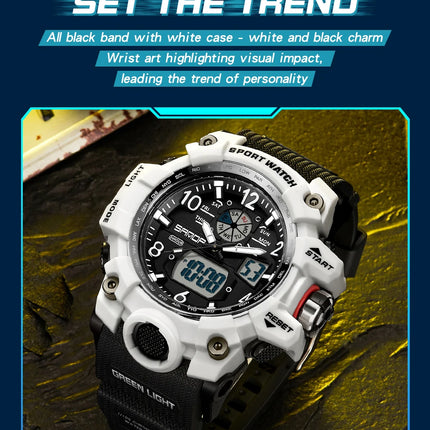 SANDA Brand G- Style Military Watch Men Digital Shock Sports Watches For Man Waterproof Electronic Wristwatch Mens Relogios 3169
