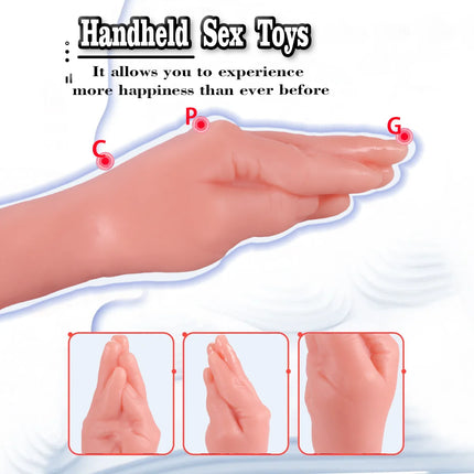 New Fist Hand Anal Plug butt plug Vaginal Butt Dilator Men Anus Expander Big Dildo Female Masturbator Sex Toy 18 Adult For Women