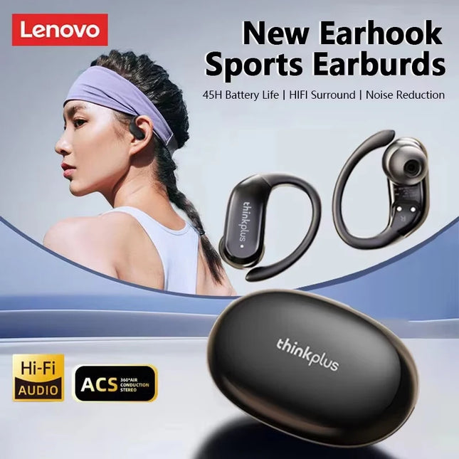Original Lenovo XT55 OWS Bluetooth Sports Earphones Ultra Low Latency Gaming Headsets Stereo Music Earbuds Wireless Headphones
