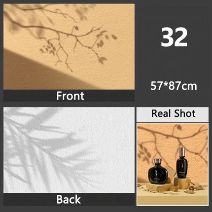3D Double Sided Photography Backdrops 57*87cm Photos Background Props Product Food Photo Decoration Accessories Wallpaper