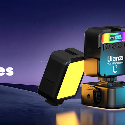 Ulanzi MT-44 1.46M Extend Selfie Stick Tripods Tripod With phone Clamp For Cameras Cellphone Samsung iPhone Huawei Xiaomi Stand
