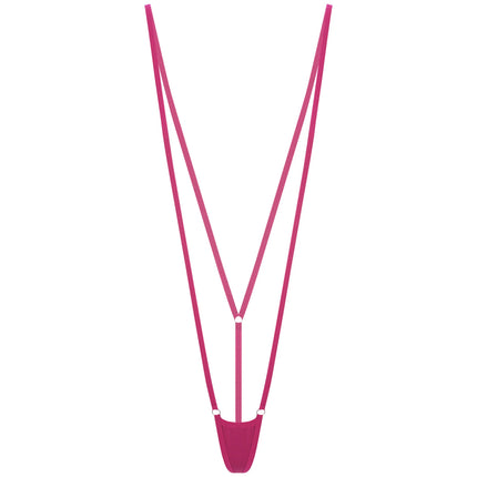 Womens Exotic Teddies Sexy Bodysuit Micro Monokini Bathing Suit Spaghetti Straps T-back Thong Swimwear One-piece Swimming Suit