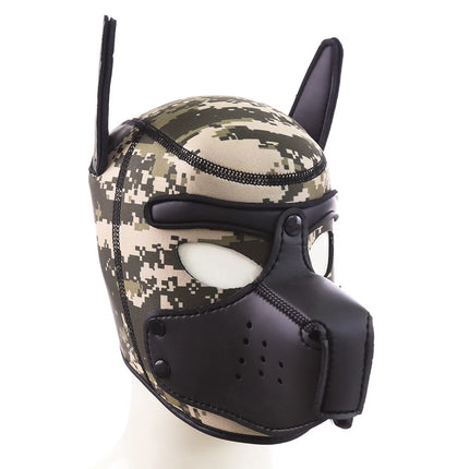 Bdsm Bondage Dog Hood Mask With Detachable Nose Sex Toys For Couples Women Men Dog Slave Roleplay Game Sexy Fetish Restraints