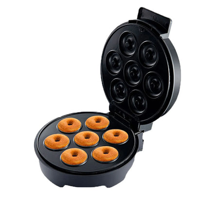 Mini Donut Maker 1000W 7 Holes Aluminum Non Stick Electric Donut Press Machine for Home Breakfast Desserts Snacks