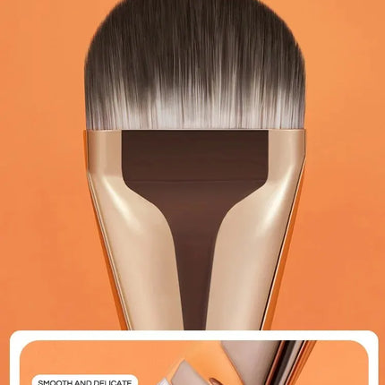 Hot Sale Flat Head Makeup Brush GECOMO Foundation Brush Quickly Apply Foundation Makeup