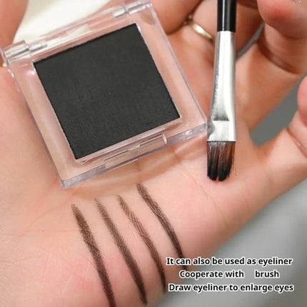 Monochrome Matte Eye Shadow Black White Lasting Eyes Makeup Natural Highlighter Powder For Delicate Eye Contouring Brightens