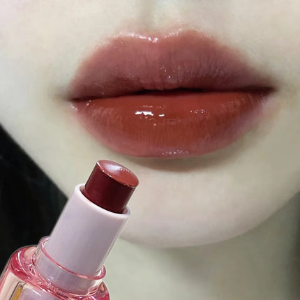 HERORANGE Sparkling Mirror Water Light Lipstick Clear, Natural, Whitening, Moisturizing and Durable Suitable for Beginners