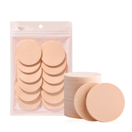 12Pcs Cosmetic Puff Makeup Super Soft Puff Wet Dry Dual Use BB CC Cream Contour Facial Makeup Sponge Portable Trave Beauty Tool