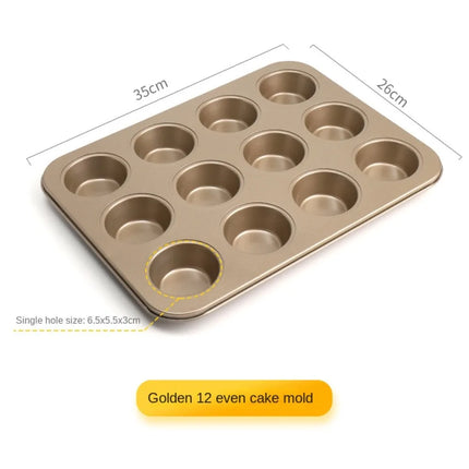 High Quality Professional Mold Mini Cake Pans Baking Supplies DIY Baking Mould Pastry Tool Mini Muffin Pan Kitchen