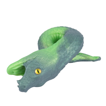 SHAZ Green Snake Onahole Pocket Pussy Stroker Single Channel Male Masturbator Adult Sex Toys and Ornaments for Men 18+ Sex Shop