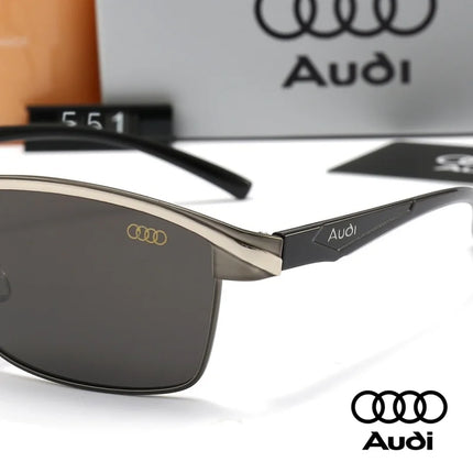 AUDI Luxury Polarized Sunglasses Men UV Anti-Glare Driving Fishing Cycling Outdoor Beach Hiking Sunglasses