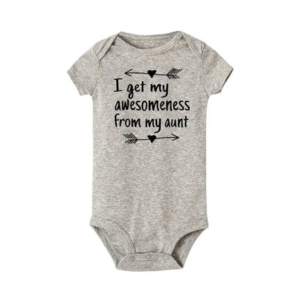 Don't Make Me Call My Crazy Uncle Funny Infant Rompers Fashion Baby Bodysuit Boys Girls Clothes Newborn Cute Toddler Jumpsuit