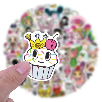 10/50Pcs Tokidoki Stickers Laptop Phone Decoration Suitcase Scrapbooking Laptop Phone Stationery Cool Kid Stickers