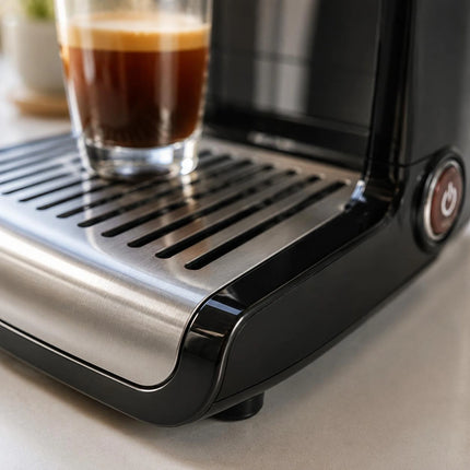 Capsule Espresso Machine Easy to Use Pod Espresso Machine Kitchen Appliance Rich Crema 750 W for Home