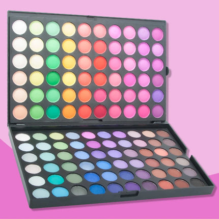 120 Color Eyeshadow Palette Glitter Matte Shimmer Finishes Eye shadow Palette Colorful High Pigment Eyes Makeup Palette for Part