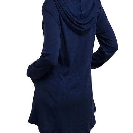 Autumn Loose-fit Hooded Color Blocking Long Sleeve Women's T-shirt Pullover Autumn Collection Casual Fashion Top