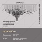 L470 W50 H250cm / neutral light 4000k