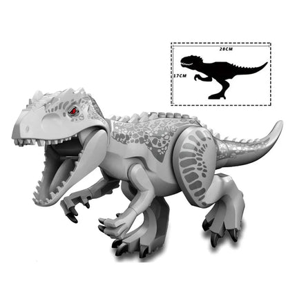 Mini Size Jurassic Dinosaur Building Brick Building Blocks Educational Design Mini T-Rex Building Toy Assemble Model