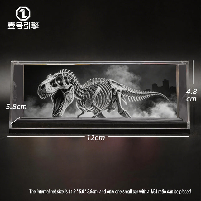 1/64 model acrylic display box compatible with MINIGT Porsche Bone Dragon