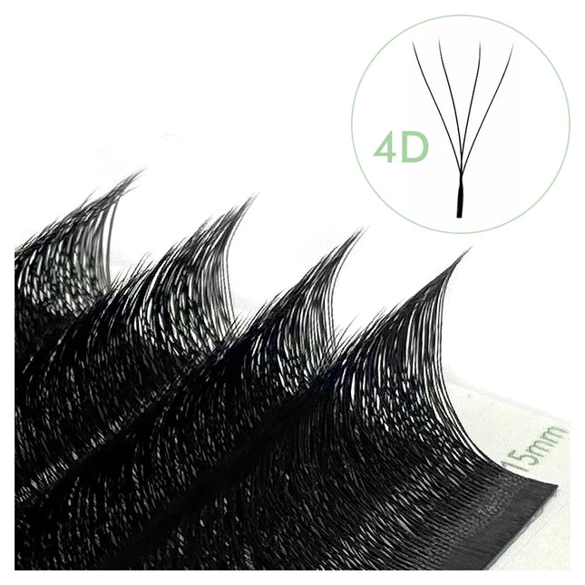 3D 4D 5D 6D W Shaped Clover Eyelash Extensions NATUHANA Premade Russian Volume Fan Soft Natural Mink False Lashes Makeup Tools