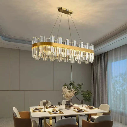 home decorationPendant lights, luxury crystal living room chandelier, dining room Pendant lamp, ceiling light, indoor lighting