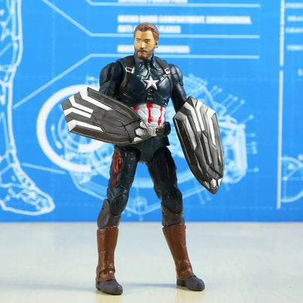 Marvel Avengers Figure Hulk Captain America Dr Strange Action Figures Loki Deadpool Thor Thanos Model Dolls Toys Birthday Gifts