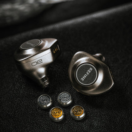 Kefine X ANGELEARS Delci AE 10mm DLC+PU Diaphragm Dynamic Driver IEMs Hi-Fi I n-ear Earphone with Two Tuning Style