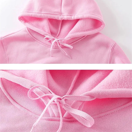 American New Harajuku Retro Butterfly Pattern Print Casual Loose Hoodie Women Soft Fashion Sweatshirt Autumn Women's Clothing