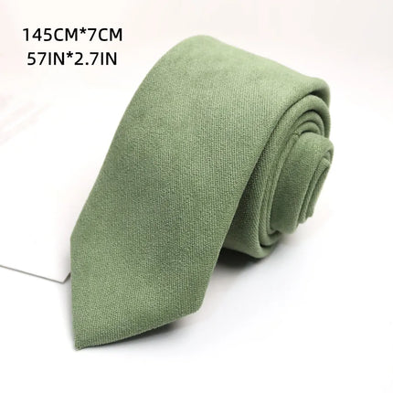 Green Deep Military Green Tie Floral Pattern Artistic Personality Student Uniform Tie Accessories Personality Trend Casual Daily