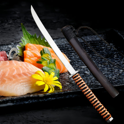 Kitchen Knife 7CR Steel Small Knife High-hardness Household Fruit Knife Sharp Cutting Meat Knife Salmon Sushi Sashimi Knife