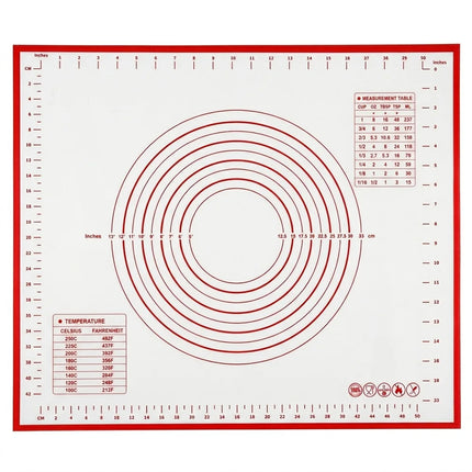UNTIOR 1PCS Silicone Baking Mat Kneading Pad Dough Mat Pizza Cake Dough Maker Kitchen Cooking Grill Non-Stick Gadgets Bakeware