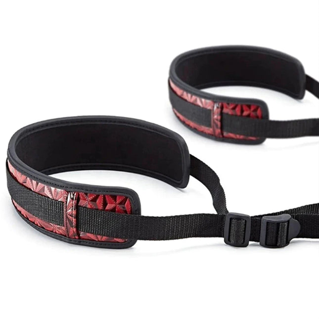 New Couples Intimate Tools Incorporate Self-Bandage Belt Configurations With Sex Swing Bondage and Leg Spreader Rope Systems