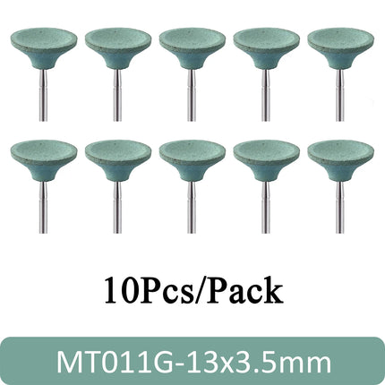 10Pcs High Quality Dental Ceramic Diamond Polishing Burs for Dentist Lab Quick Polishing Zirconia Porcelain Crown Tools