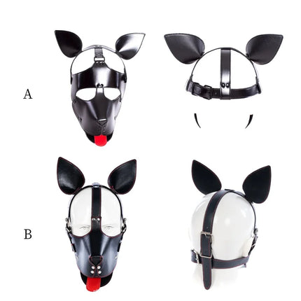 Adult Bold Open Cup Jumpsuit Sex Toy Kits with Unisex Forced Restraint Hood Mask for Couple Muscle Recovery Erotic Lingerie