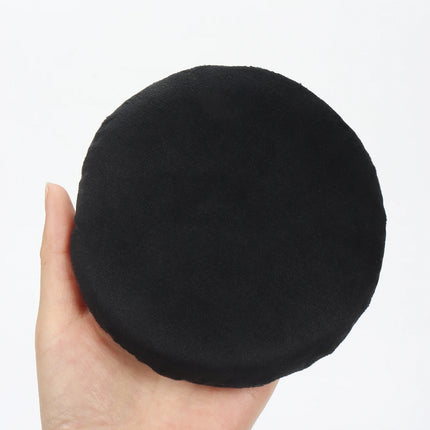 125mm圆形 Cotton Velvet Powder Puff Large Loose Powder Puff Makeup Artist Powder Puff Round Cotton Ribbon Hook Hand Glove Puff