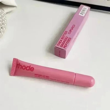 High Quality Multi Color Rhode Makeup Lip Gloss Jelly Bean Essence Long Lasting Moisturizing Nourishing Lipstick Soft Tube Suit